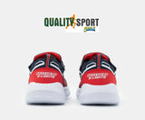 Skechers S Lights Blu Rosso Luci Scarpe Bambino Infant Sneakers 401503N NVRD