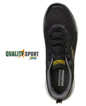 Skechers Go Run Glide-Step Nero Scarpe Uomo Sportive Sneakers Running 220503 BLK