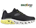 Skechers Glide Step Nero Giallo Scarpe Shoes Uomo Sportive Sneakers 232270 BLK