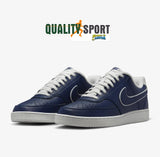Nike Court Vision Lo NN Blu Bianco Scarpe Uomo Sportive Sneakers DR9514 400