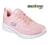 Skechers Dynamight Homespun Rosa Scarpe Shoes Donna Sportive Running 12963 LTPK