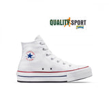 Converse CT AS Eva Lift Hi Bianco Scarpe Shoes Donna Sportive Sneakers 272856C