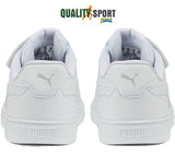 Puma Caven AC+ Bianco Scarpe Shoes Bambino Sportive Sneakers 389307 01