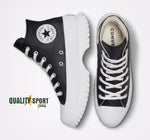 Converse CT AS Lugged Hi 2.0 Nero Platform Scarpe Donna Sneakers A03704C