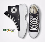 Converse CT AS Lugged Hi 2.0 Nero Platform Scarpe Donna Sneakers A03704C