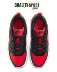 Nike Court Borough Nero Rosso Scarpe Donna Sportive Sneakers BQ5448 007