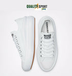 Converse CT All Star Move OX Bianco Platform Scarpe Donna Sneakers 570257C