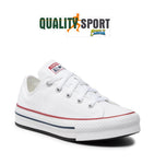 Converse CT AS Eva Lift OX Bianco Scarpe Shoes Donna Sportive Sneakers 272858C