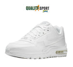 Nike Air Max LTD 3 Bianco Pelle Scarpe Shoes Uomo Sportive Sneakers 687977 111