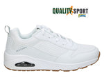 Skechers Uno Powex Bianco Scarpe Bambino Ragazzo Sportive Sneakers 403667L WHT