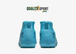Nike Superfly 8 Club Mercurial Azzurro Scarpe Bambino Calcetto Soccer DA2900 484