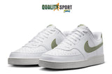 Nike Court Vision Lo Bianco Verdone Scarpe Uomo Sportive Sneakers FD0781 100