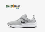 Nike Star Runner 3 Grigio Scarpe Bambino Sportive Running Palestra DA2777 005