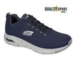 Skechers Arch Fit Titan Blu Scarpe Shoes Uomo Sportive Sneakers 232200 NVY