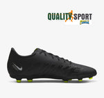 Nike Vapor 15 Club Mercurial FG/MG Nero Scarpe Uomo Sportive Calcio DJ5963 001