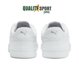 Puma Smash Pelle Bianco Scarpe Shoes Uomo Sportive Sneakers 365215 07