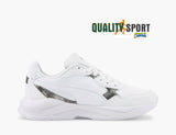 Puma X-Ray Speed Lite Metallic Bianco Scarpe Donna Sportive Sneakers 384848 01