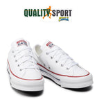 Converse CT AS Eva Lift OX Bianco Scarpe Shoes Donna Sportive Sneakers 272858C