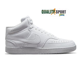 Nike Court Vision Mid NN Bianco Scarpe Uomo Sportive Sneakers DN3577 100