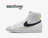 Nike Blazer Mid '77 Bianco Nero Scarpe Ragazzo Sportive Sneakers DA4086 109