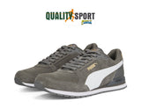 Puma ST Runner V3 SD Grigio Suede Scarpe Shoes Uomo Sportive Sneakers 387646 02