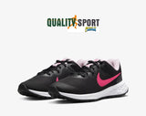 Nike Revolution 6 Nero Fucsia Scarpe Shoes Donna Sportive Running DD1096 007