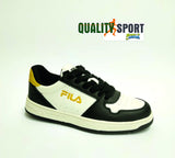 Fila Vento Court Nero Bianco Scarpe Ragazzo Sportive Sneakers FFT0080 83324