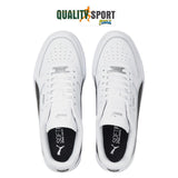 Puma Caven Dime Bianco Nero Scarpe Shoes Uomo Sportive Sneakers 384953 04