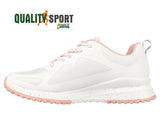 Skechers Bobs Squad Bianco Rosa Scarpe Shoes Donna Sportive Sneakers 117186 WLPK