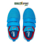 Puma Courtflex Azzurro Scarpe Shoes Bambino Sportive Sneakers 371758 10