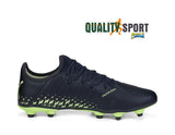 Puma Future Z 4.4 FG Blu Giallo Scarpe Uomo Sportive Calcio Soccer 107005 01