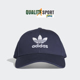 Adidas Cappello Classic Trefoil Originals Baseball Blu Bianco Adulto DV0174