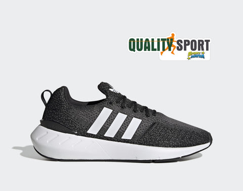 Adidas Swift Run 22 Nero Grigio Scarpe Shoes Uomo Sportive Sneakers GZ3496