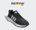 Adidas Swift Run 22 Nero Grigio Scarpe Shoes Uomo Sportive Sneakers GZ3496