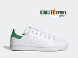 Adidas Stan Smith Bianco Verde Shoes Donna Ragazzo Scarpe Sportive Sneakers FX7519