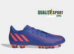 Adidas Predator Edge.4 FxG Azzurro Scarpe Uomo Calcio Soccer GW2357