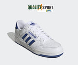 Adidas Continental 80 Stripes Bianco Azzurro Scarpe Shoes Uomo Sportive Sneakers GZ6262