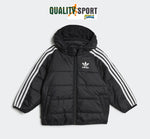 Adidas Originals Padded Jacket Nero Giubbino Giacca Infant Bambino HK7451